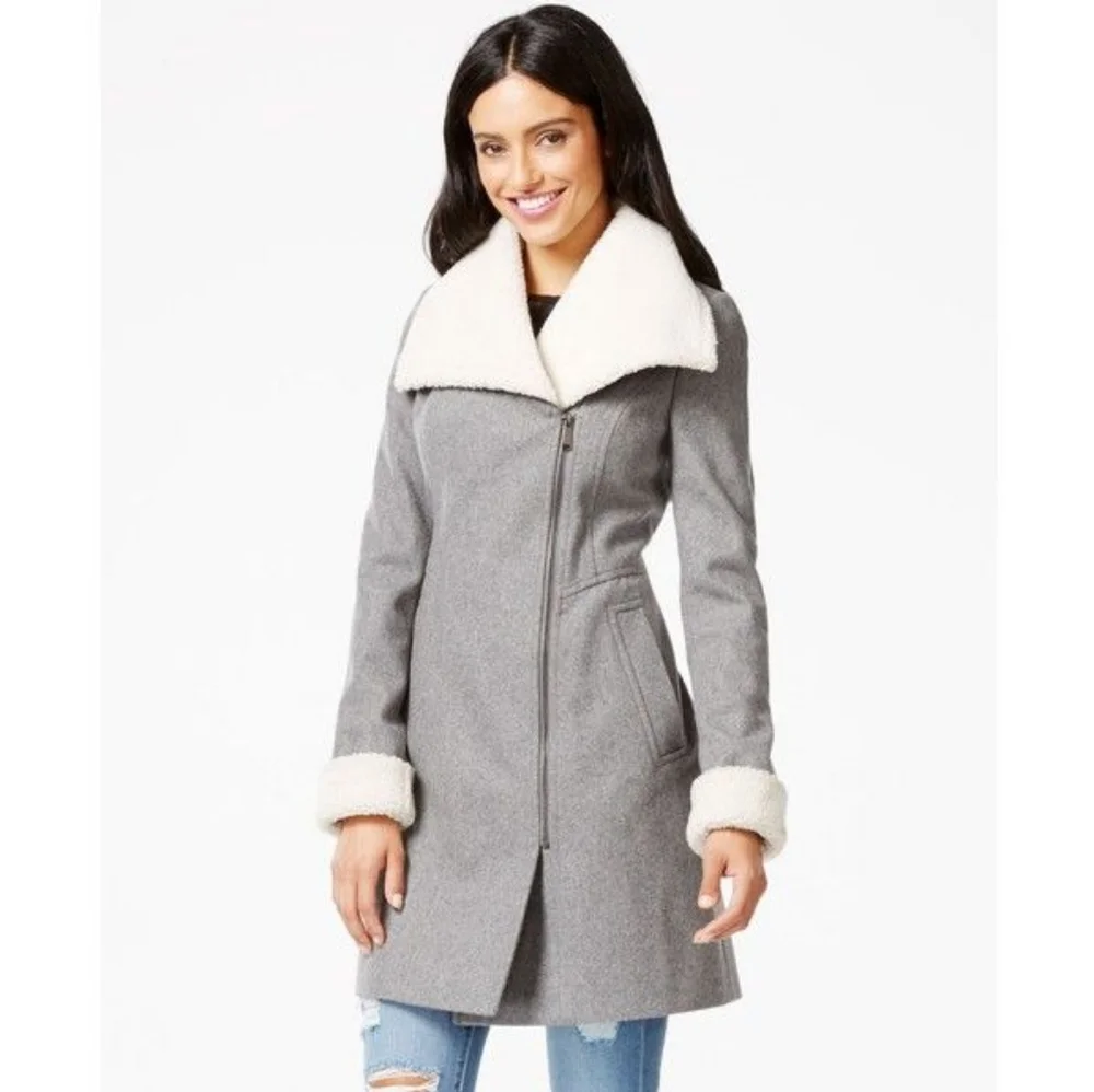 DKNY wool coat - Picture 1 of 8